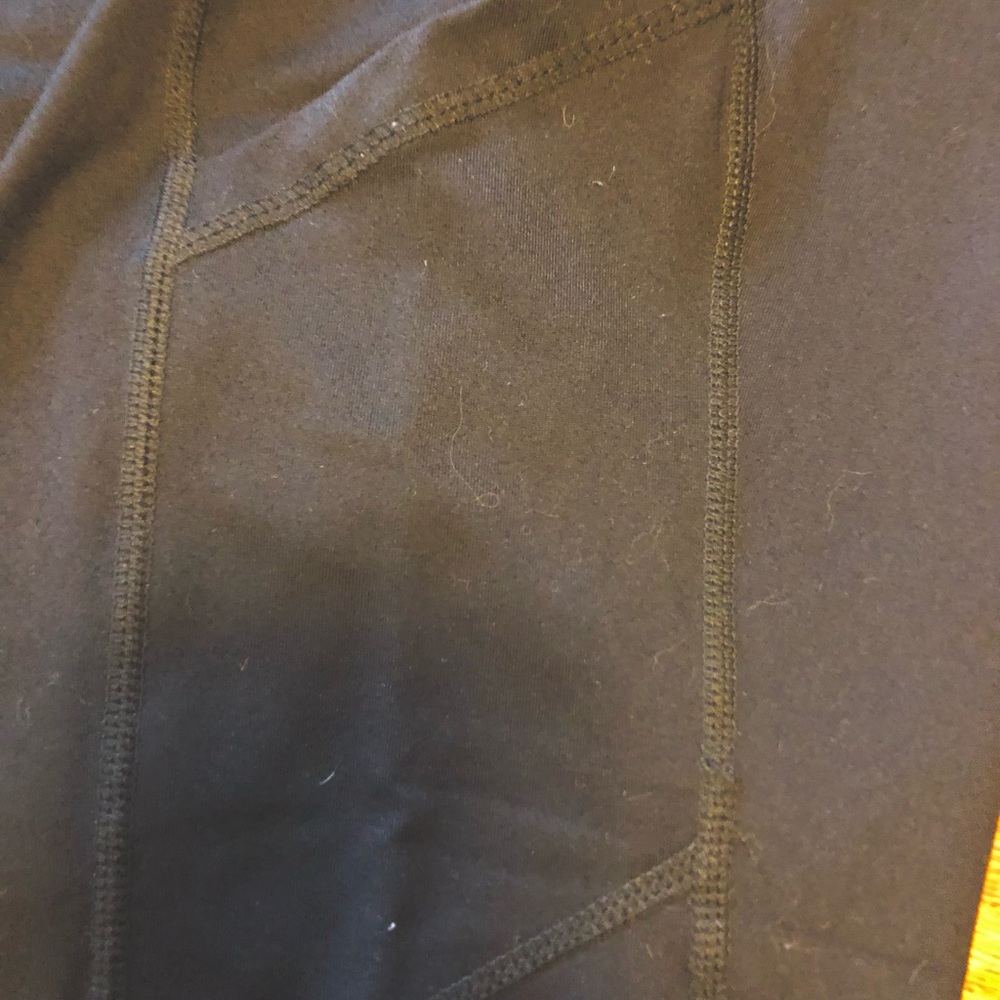 Torrid Active Crop Side Pocket Legging Black Nylo… - image 5